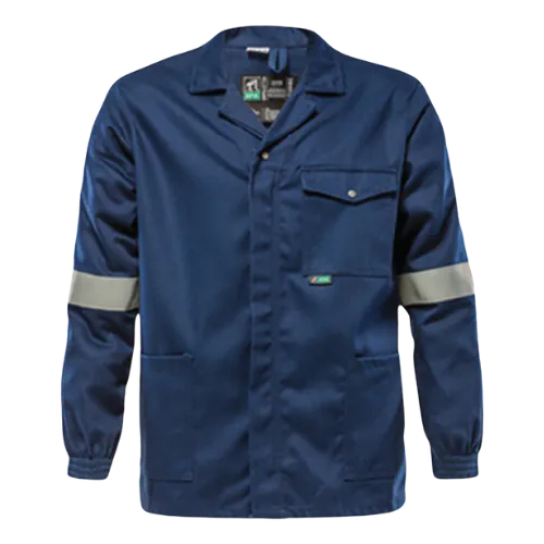 D56 100% Cotton Navy Jacket